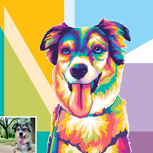 Custom Pet Pop Art