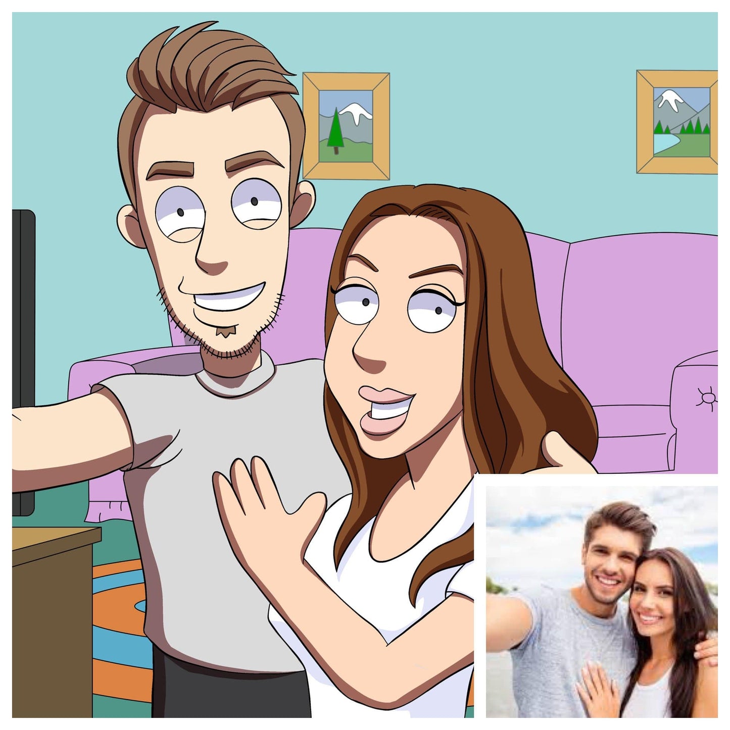 Arte Amarela Customizada