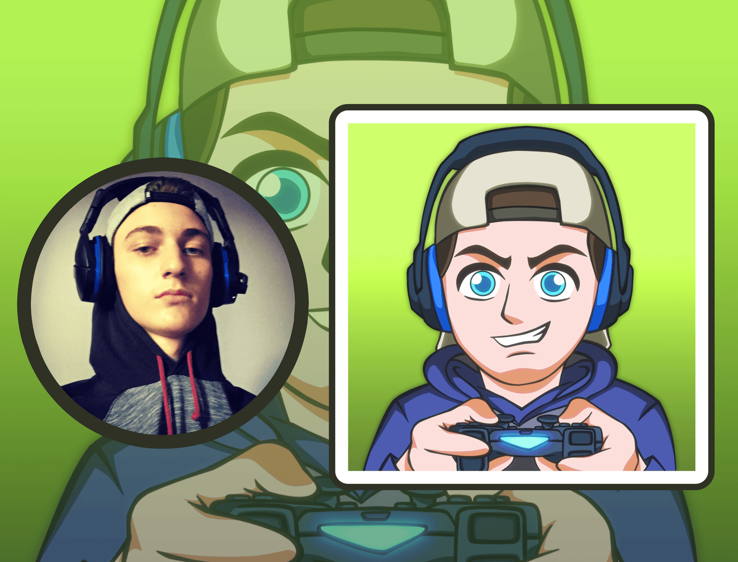 Custom Gaming profile Logo